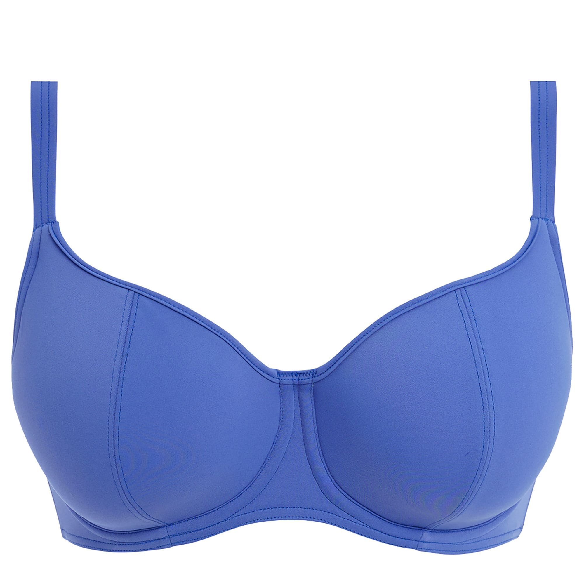 Jewel Cove Sweetheart vadderad bikinibh Plain Azure