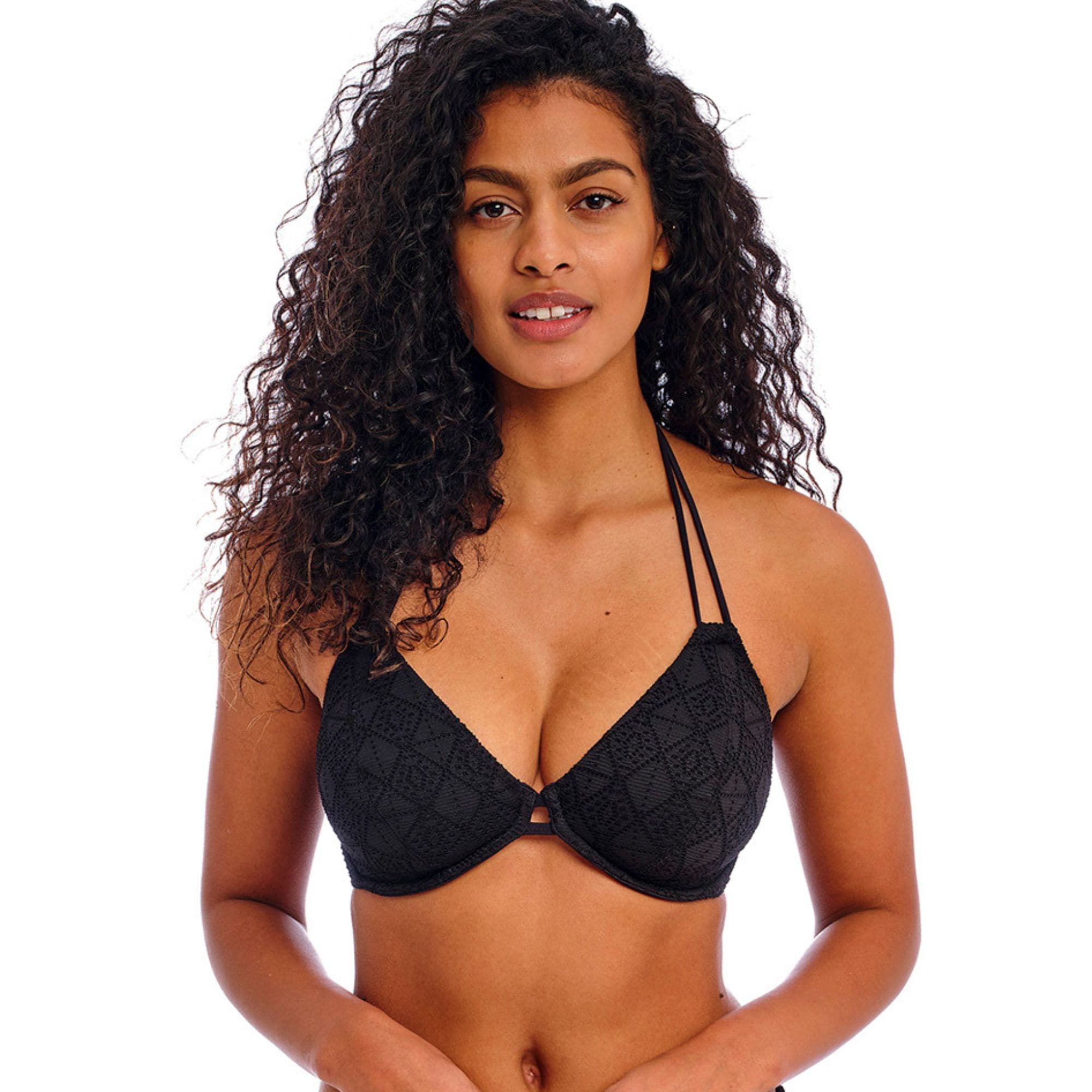 Nomad Nights Halter Bikini Bh Black