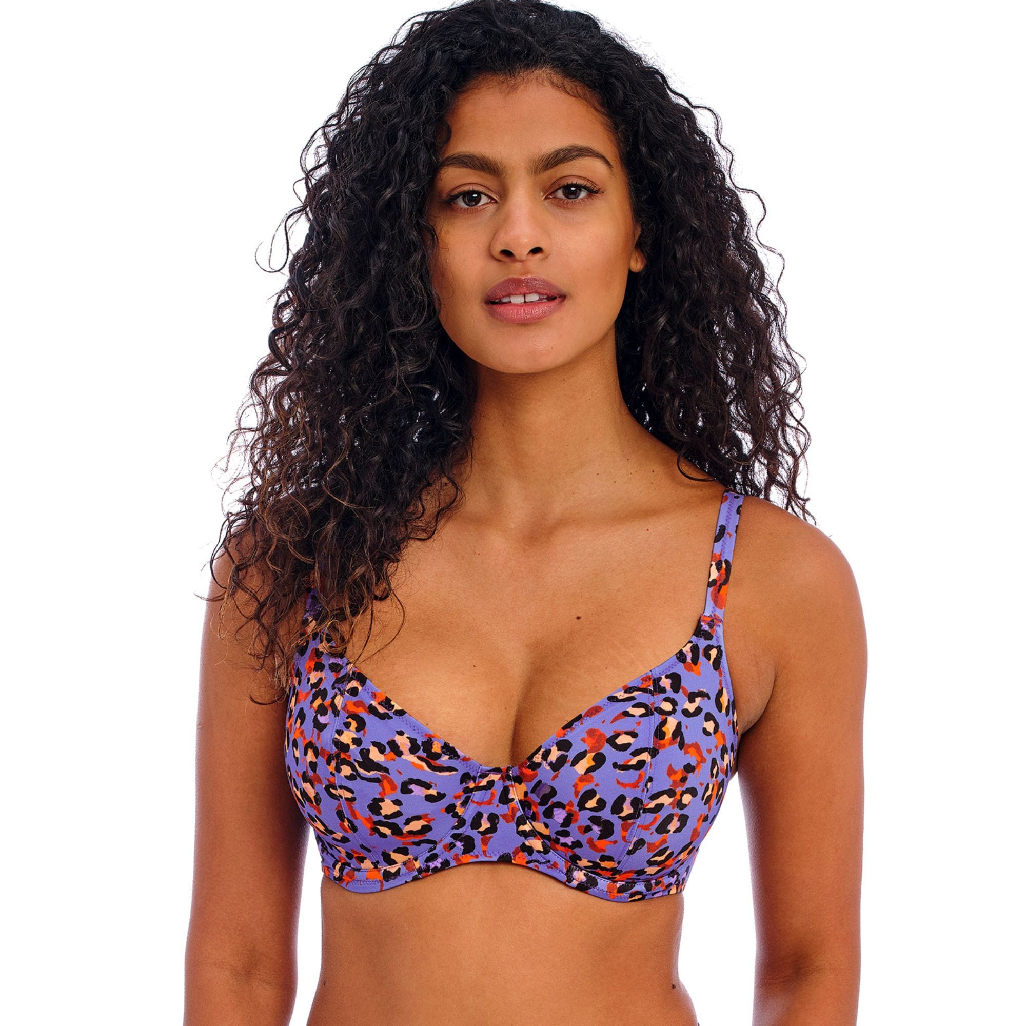 Santiago Nights top Plunge Leopard