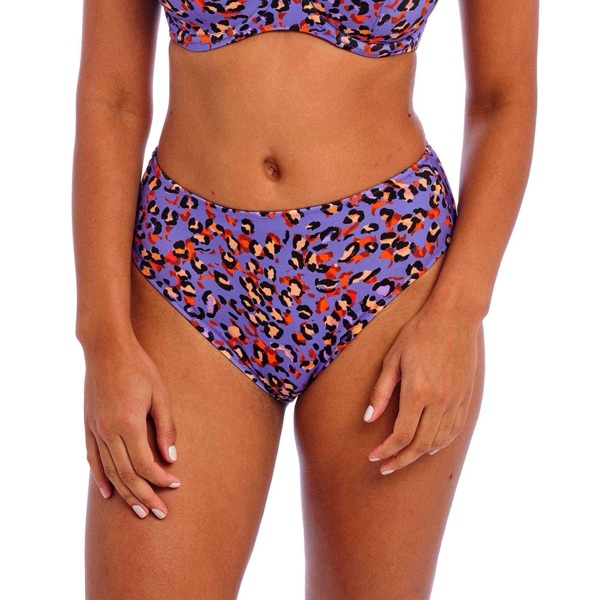 Santiago Nights Bikinitrosa Hög Leopard