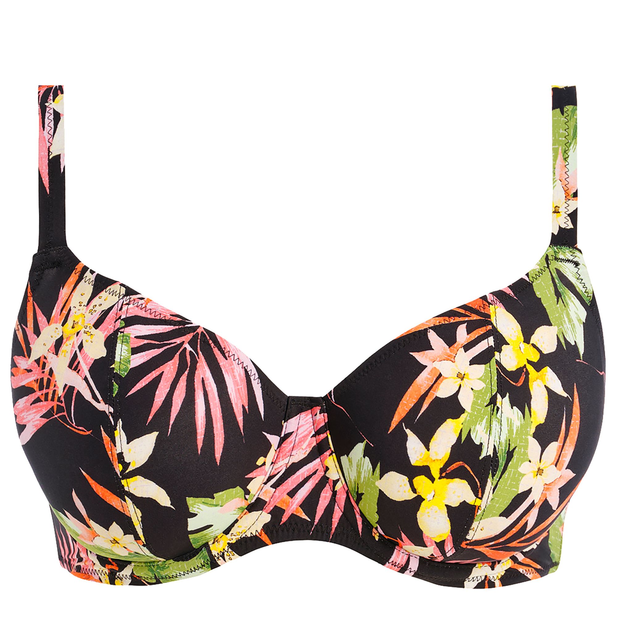 Savanna Sunset Bikini top Plunge Multi