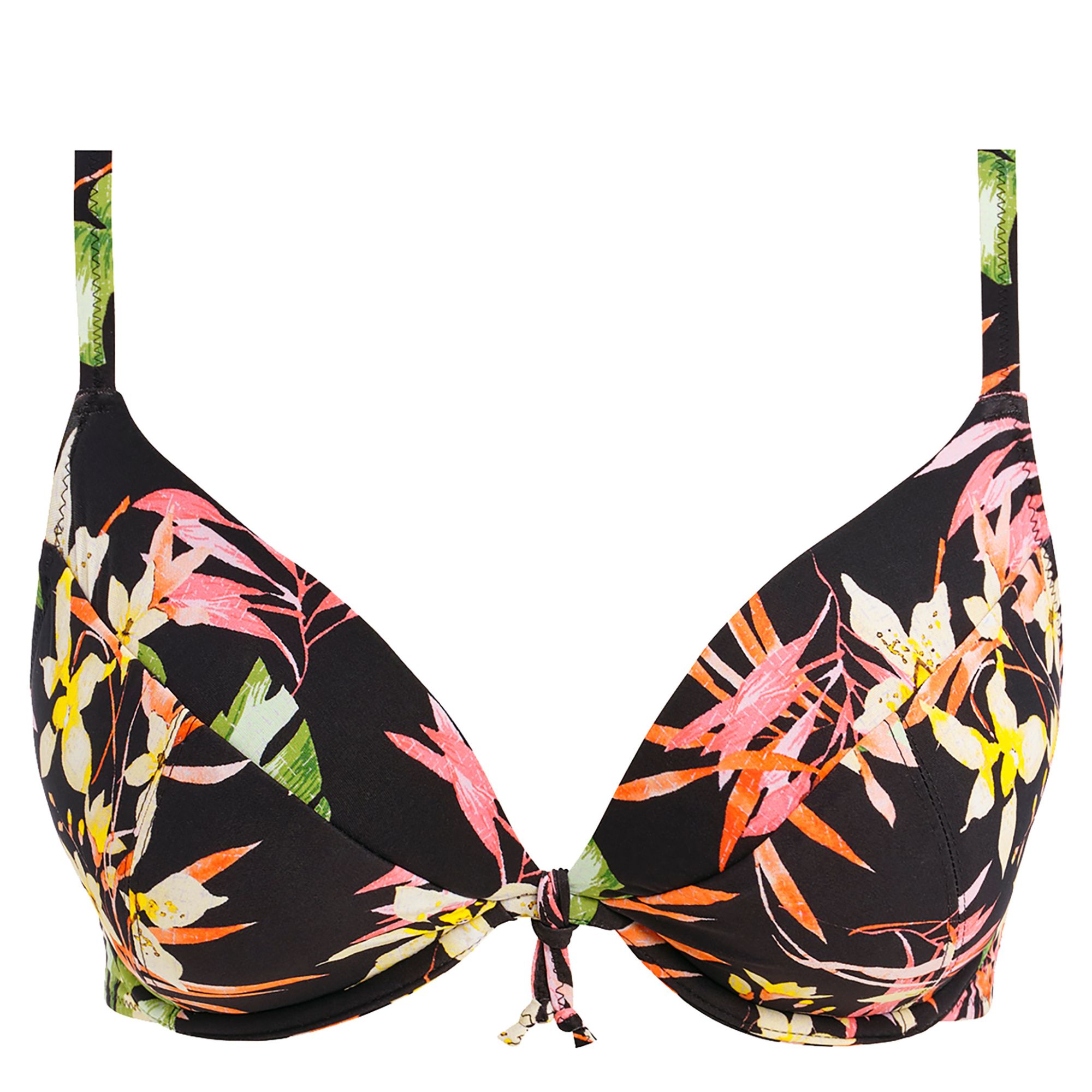 Savanna Sunset Bikini top Vadderad Plunge Multi