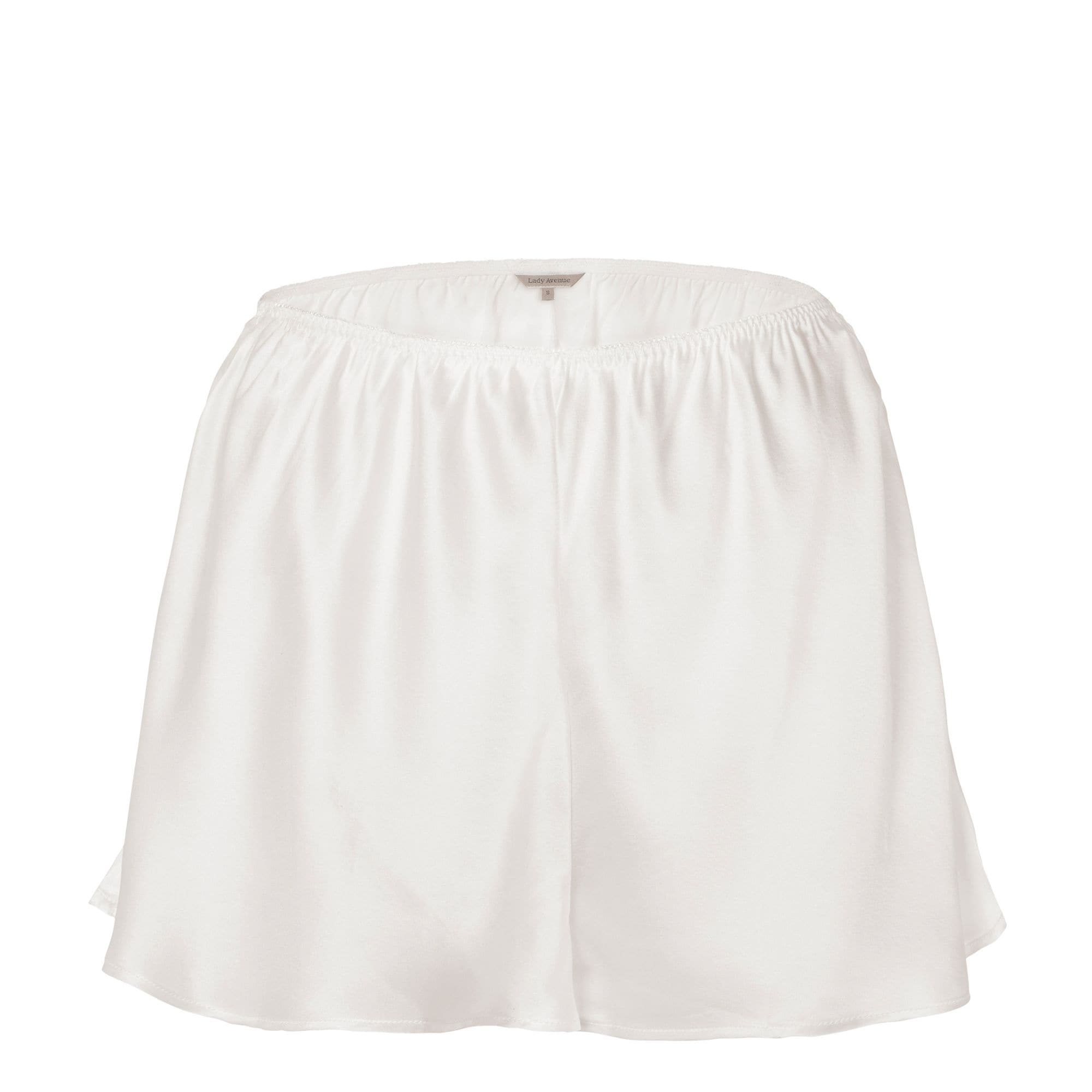 Pure Silk Shorts Off-White