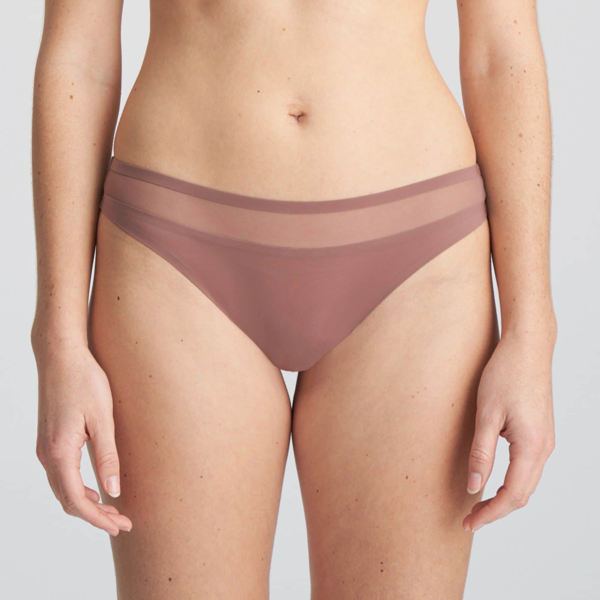 Louie String Satin Taupe