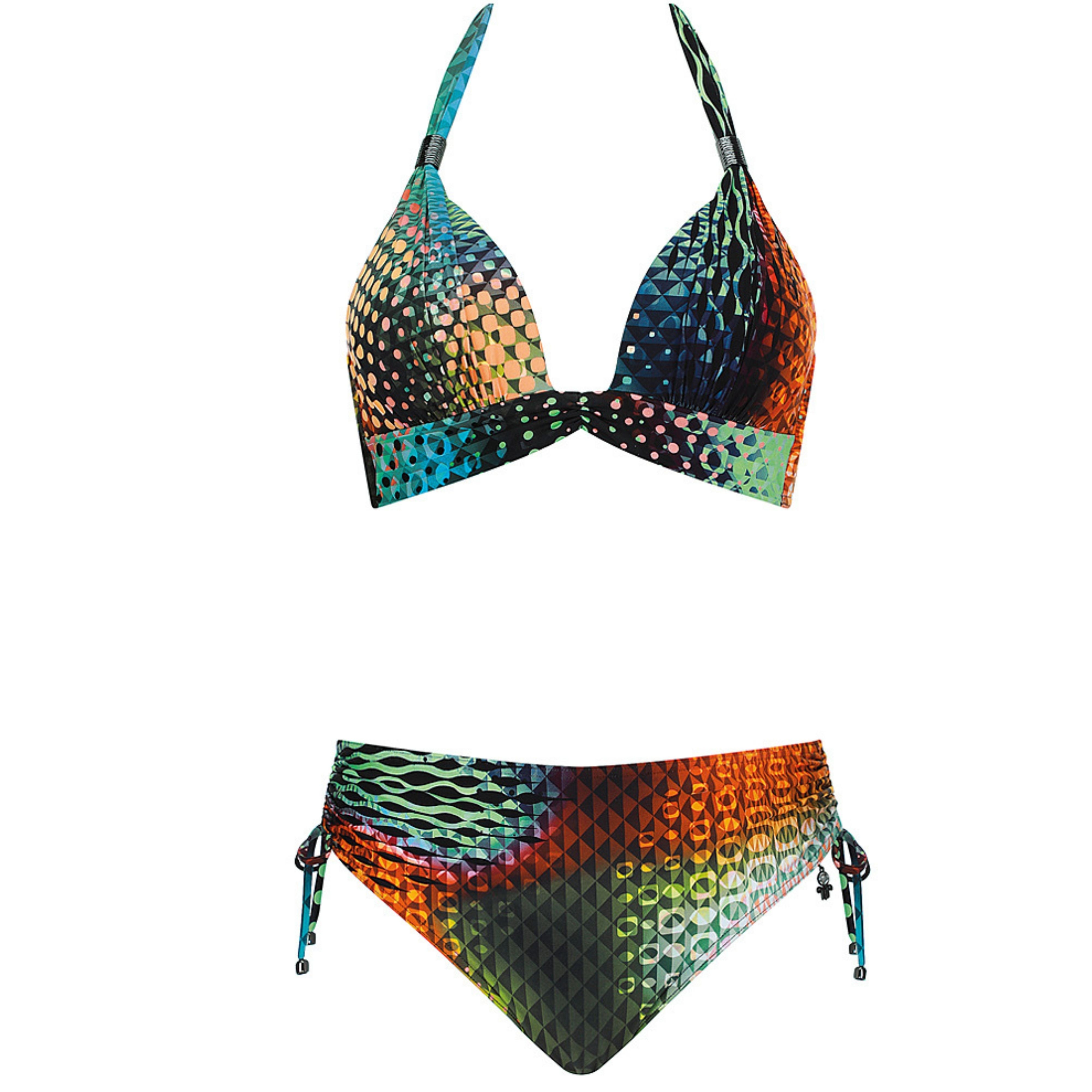 Bikiniset Vadderad Black Multi