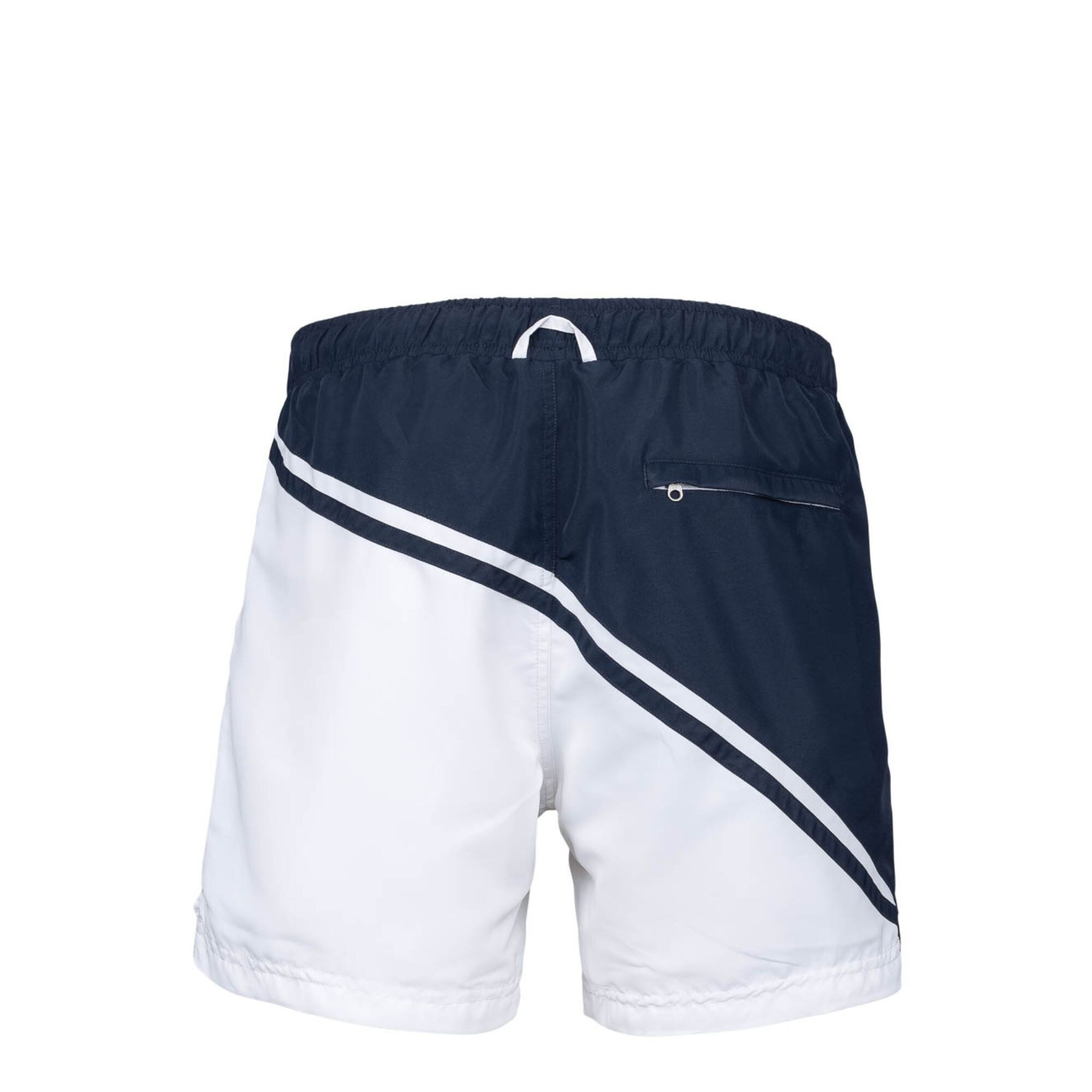 Classic Nautic Badshorts Herr Marinblå/Vit