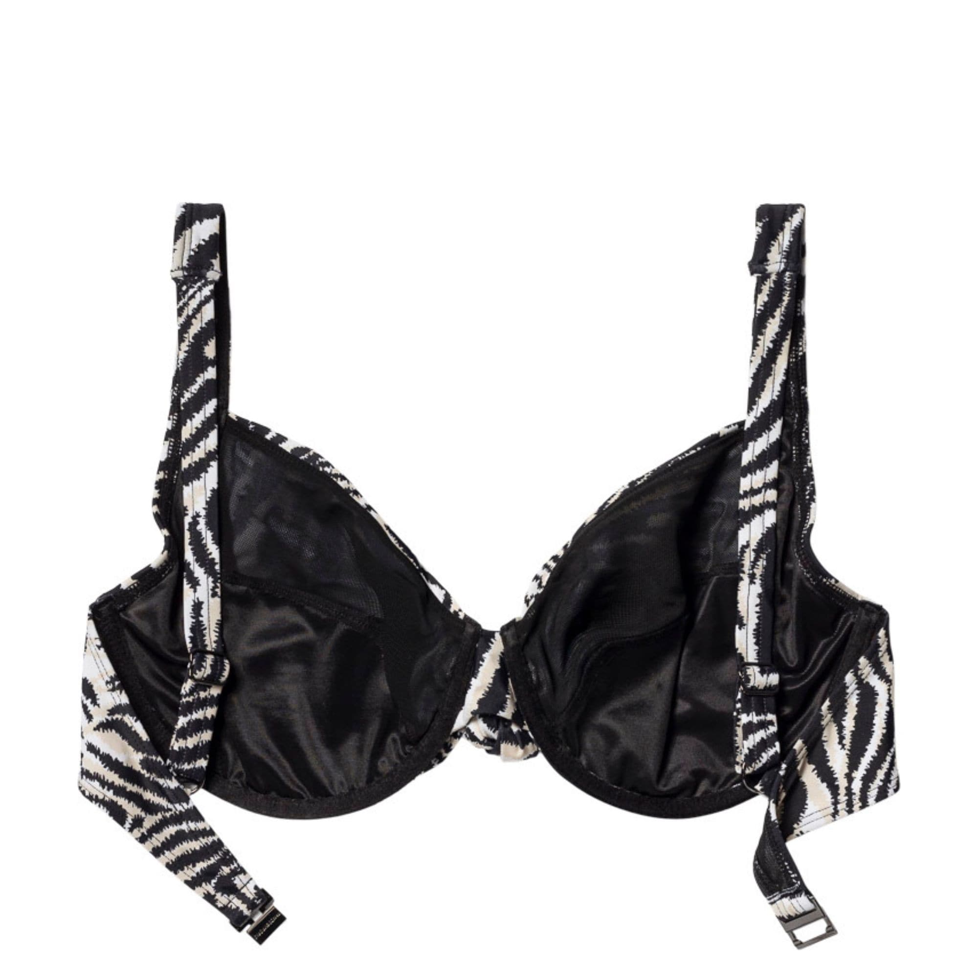 Electra Bikini Bh Med Bygel Zebra