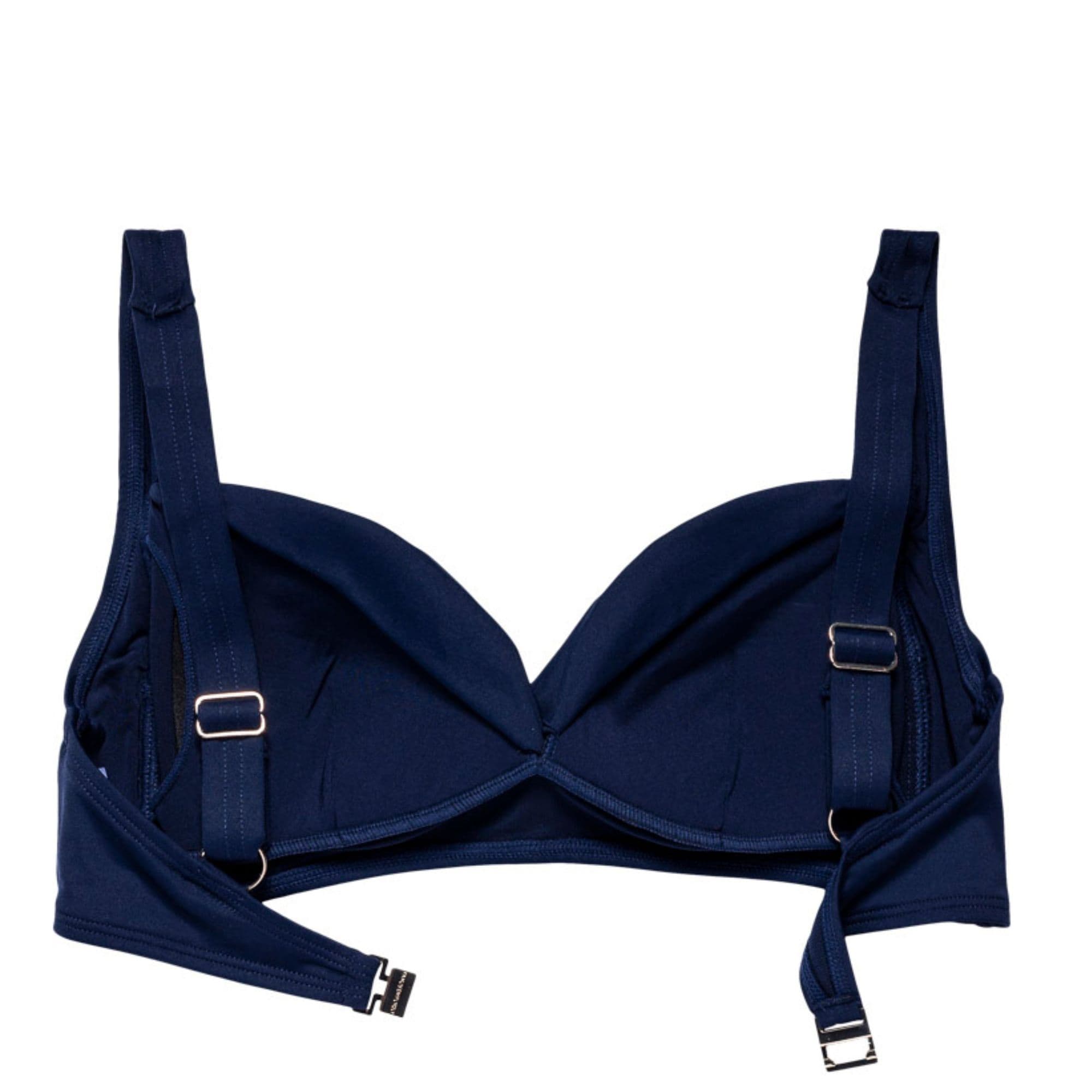 Medea bikinitopp med protesficka Navy