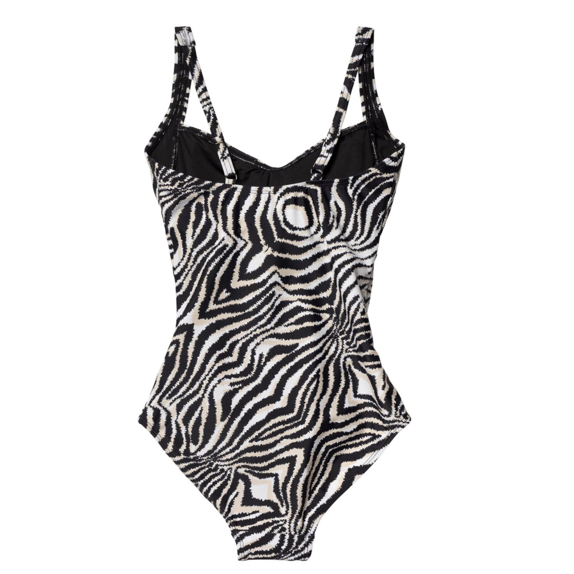 Potenza Baddräkt Protesficka Zebra