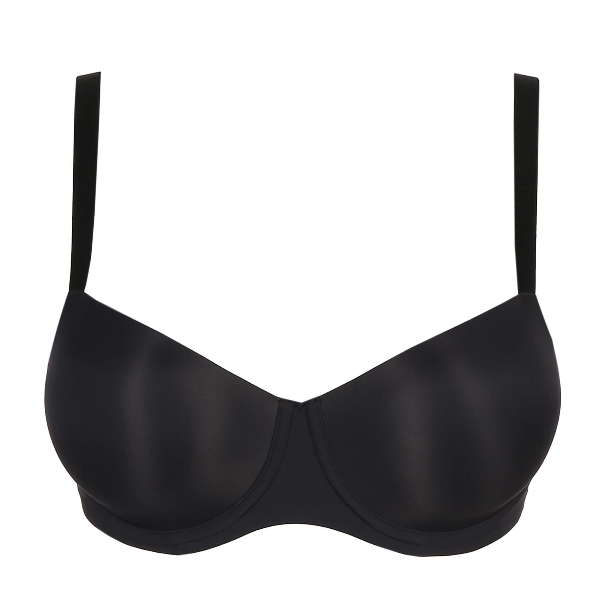 Figuras Padded Balcony Bra Charcoal