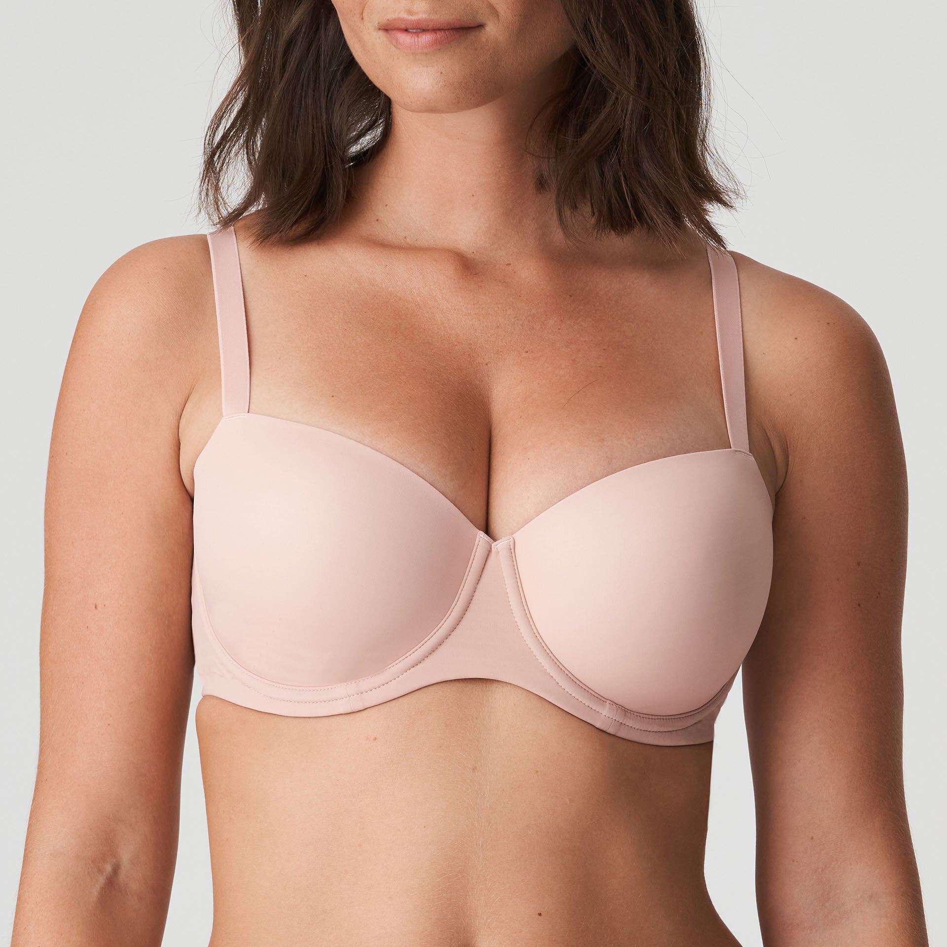 Figuras Padded Balcony Bra Powder Rose