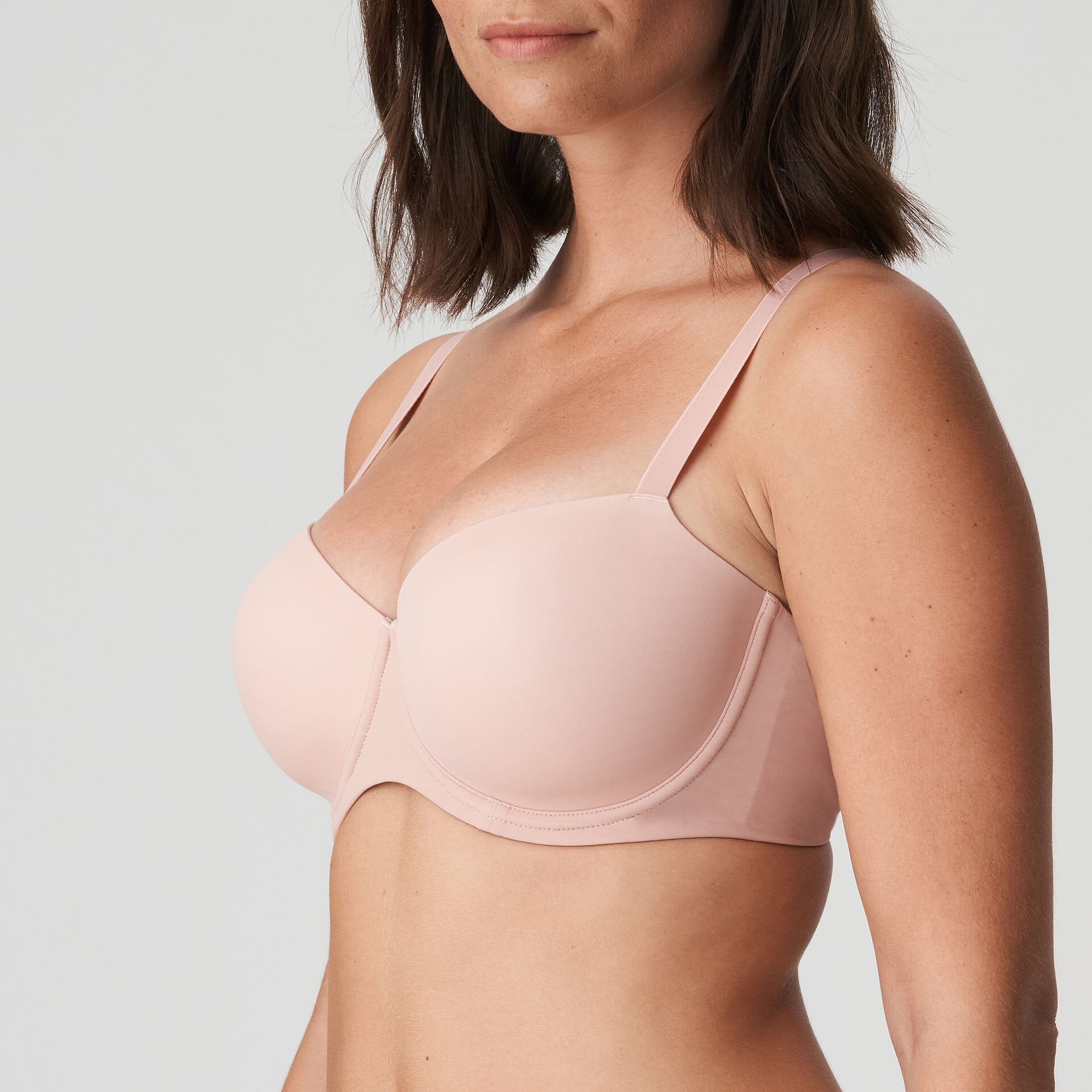 Figuras Padded Balcony Bra Powder Rose