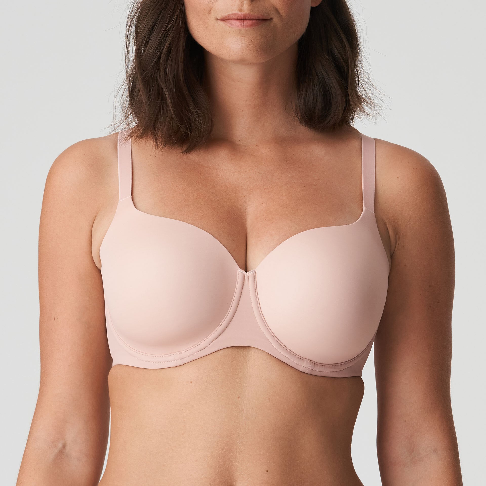 Figuras Padded Heart Shape Bra Powder Rose