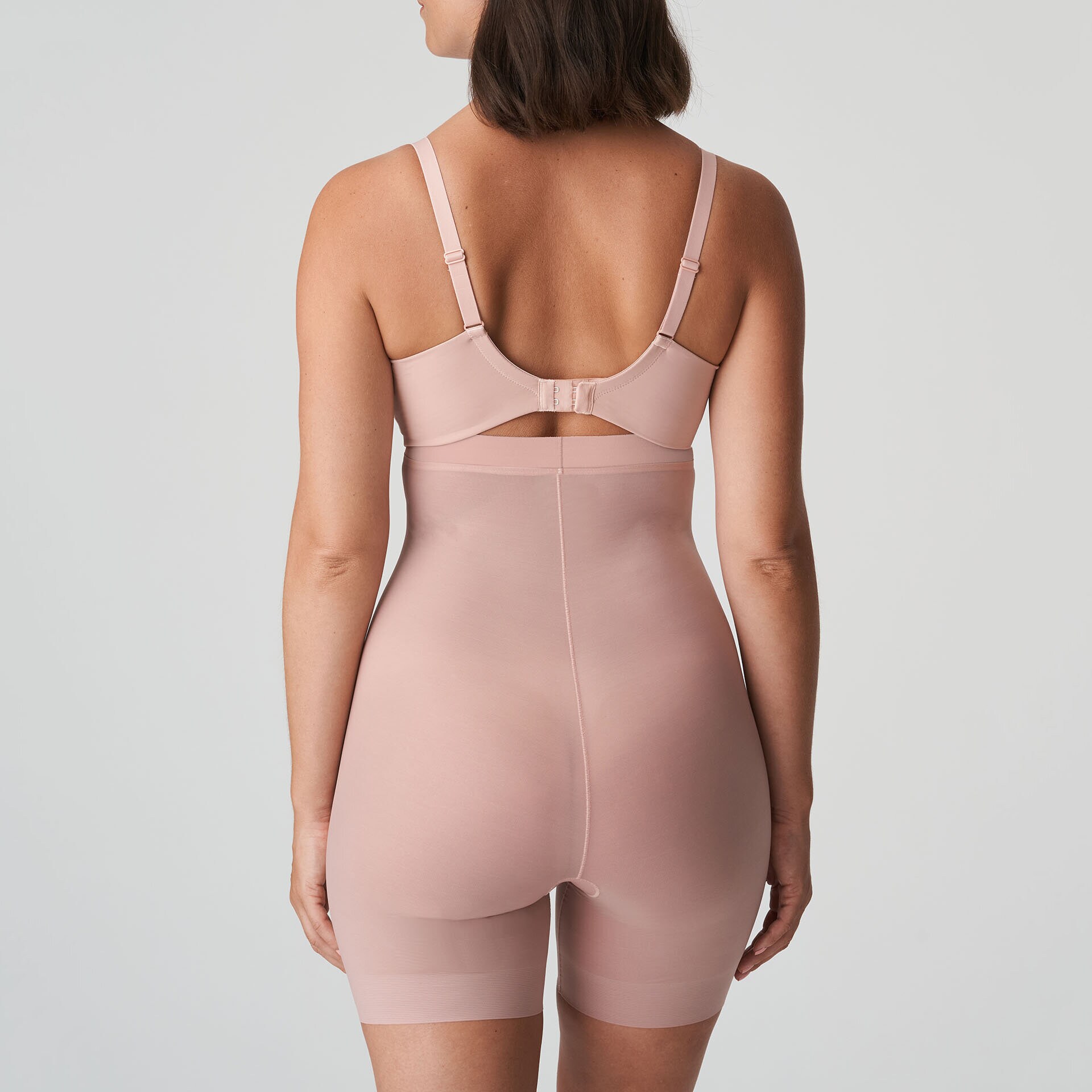 Figuras Shapewear Högtrosa Med Ben powder rose