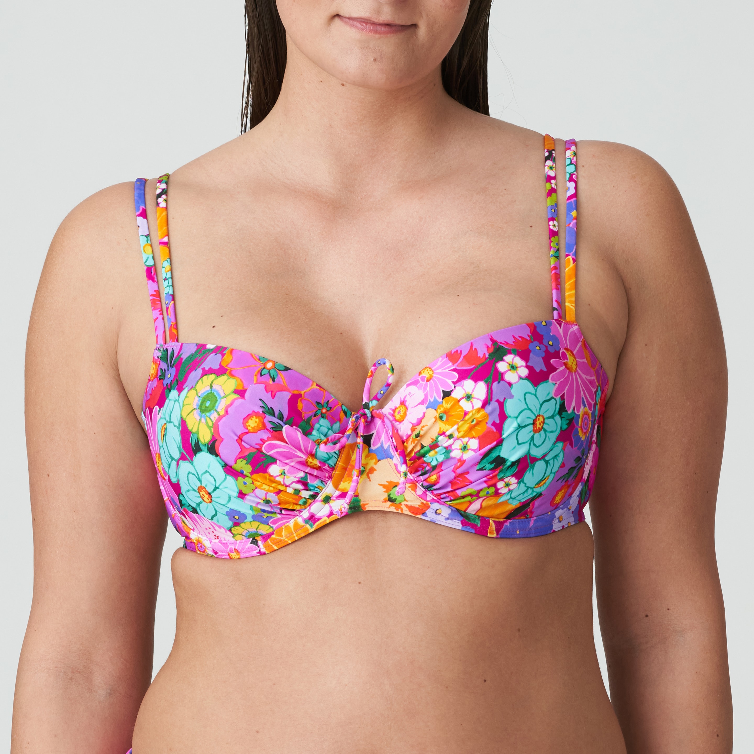 Najac Vadderad Balconette Bikini bh Floral Explosion