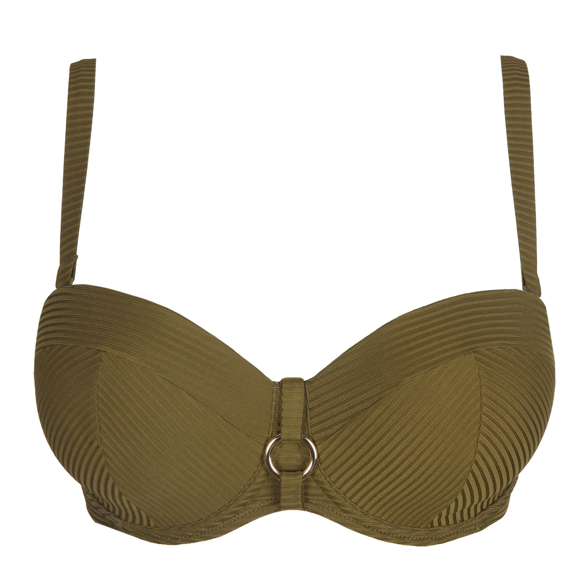 Sahara Bikini bh Axelbandslös Olive