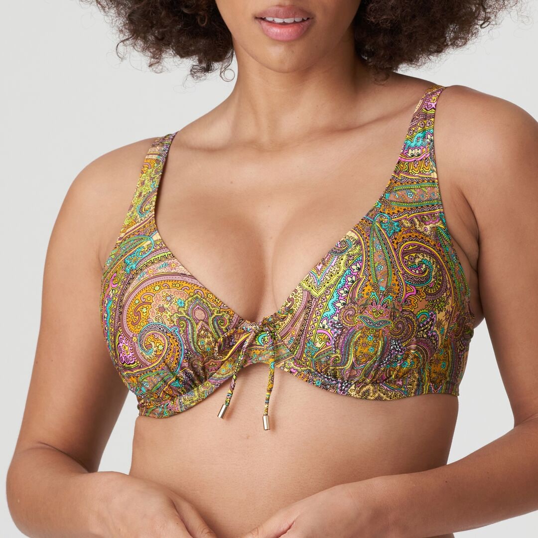 Sakarun Bikini bh Plunge Sunny Paisley