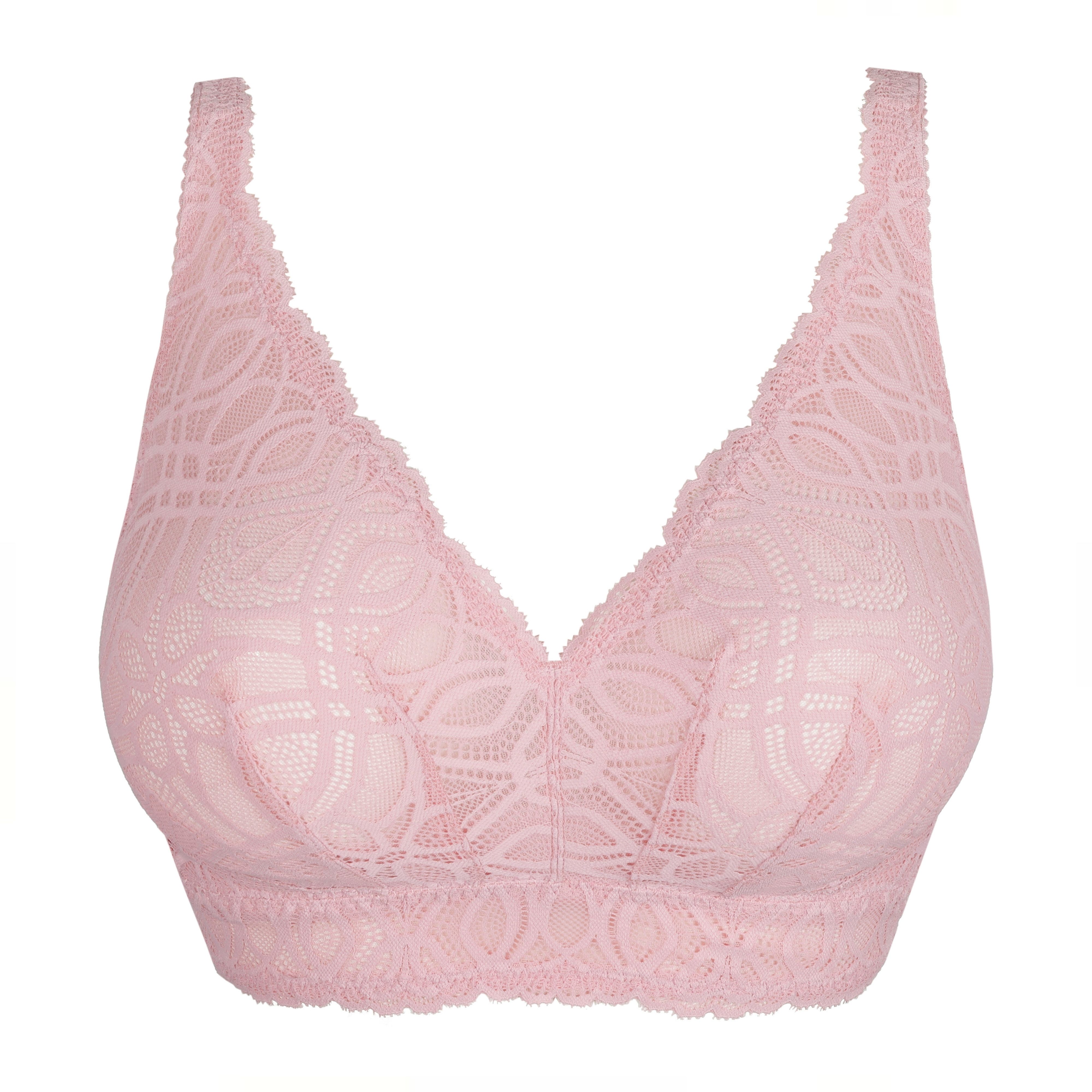 Salerno Bralette Utan Bygel Spring Rose
