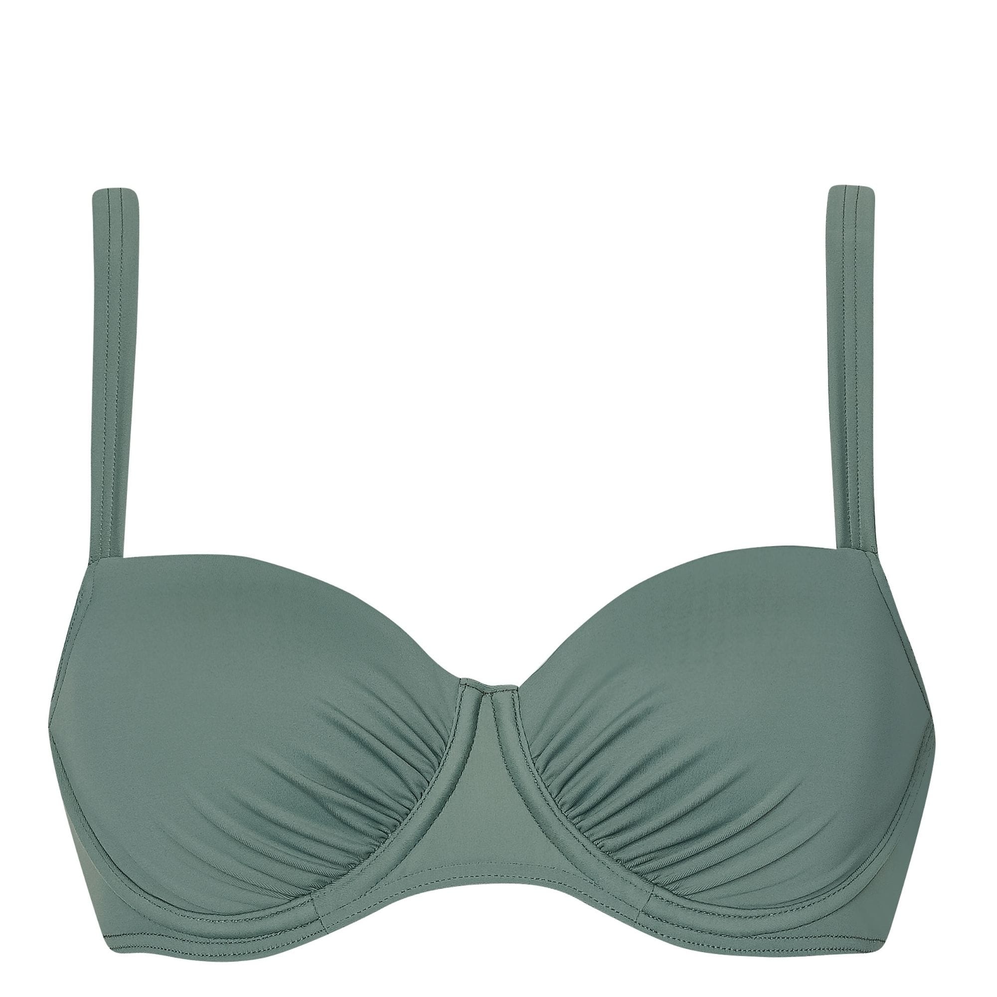 Color up your life Balconette Bikini-bh Bottle Green