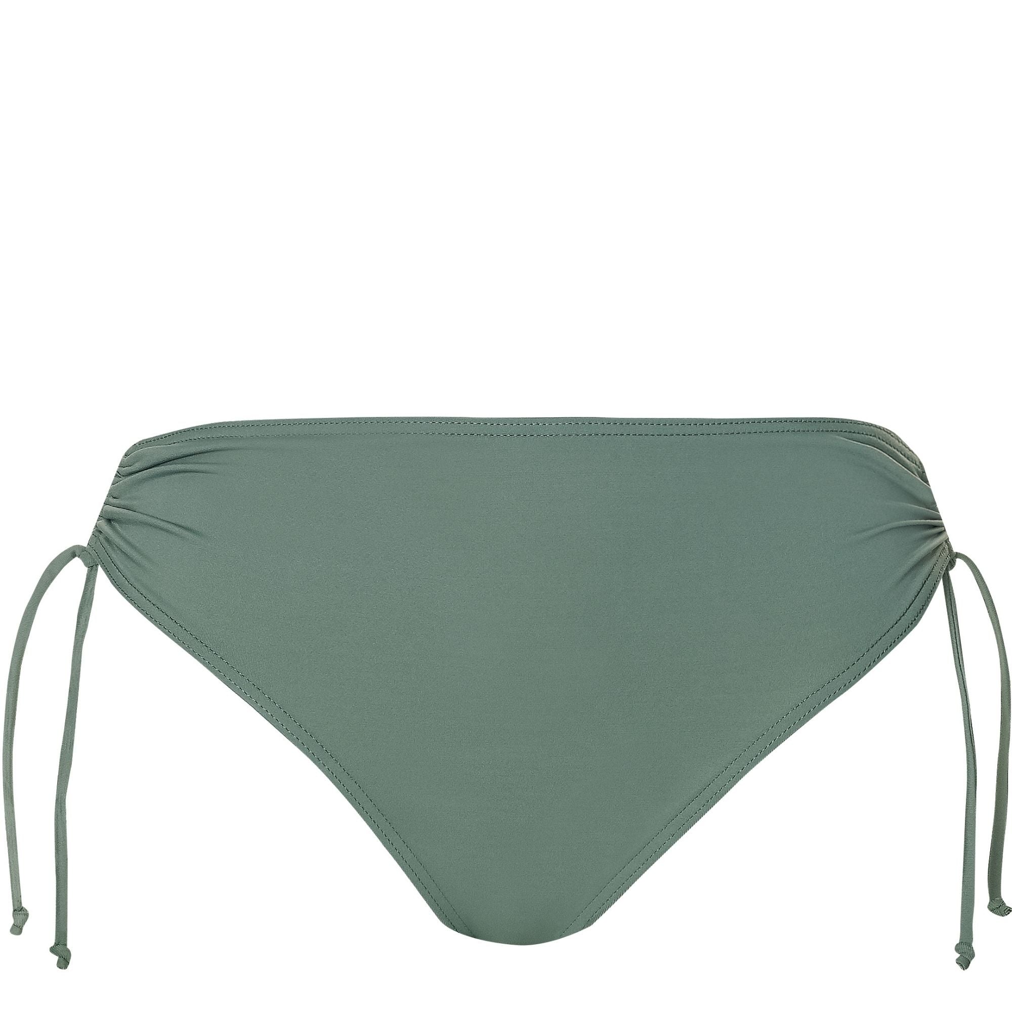 Color up your life Bikinitrosa Midi med knyt Bottle Green