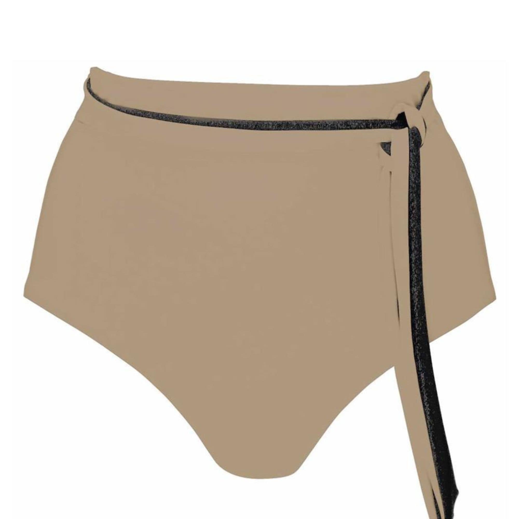 Color up your life Bikinitrosa Hög Beige