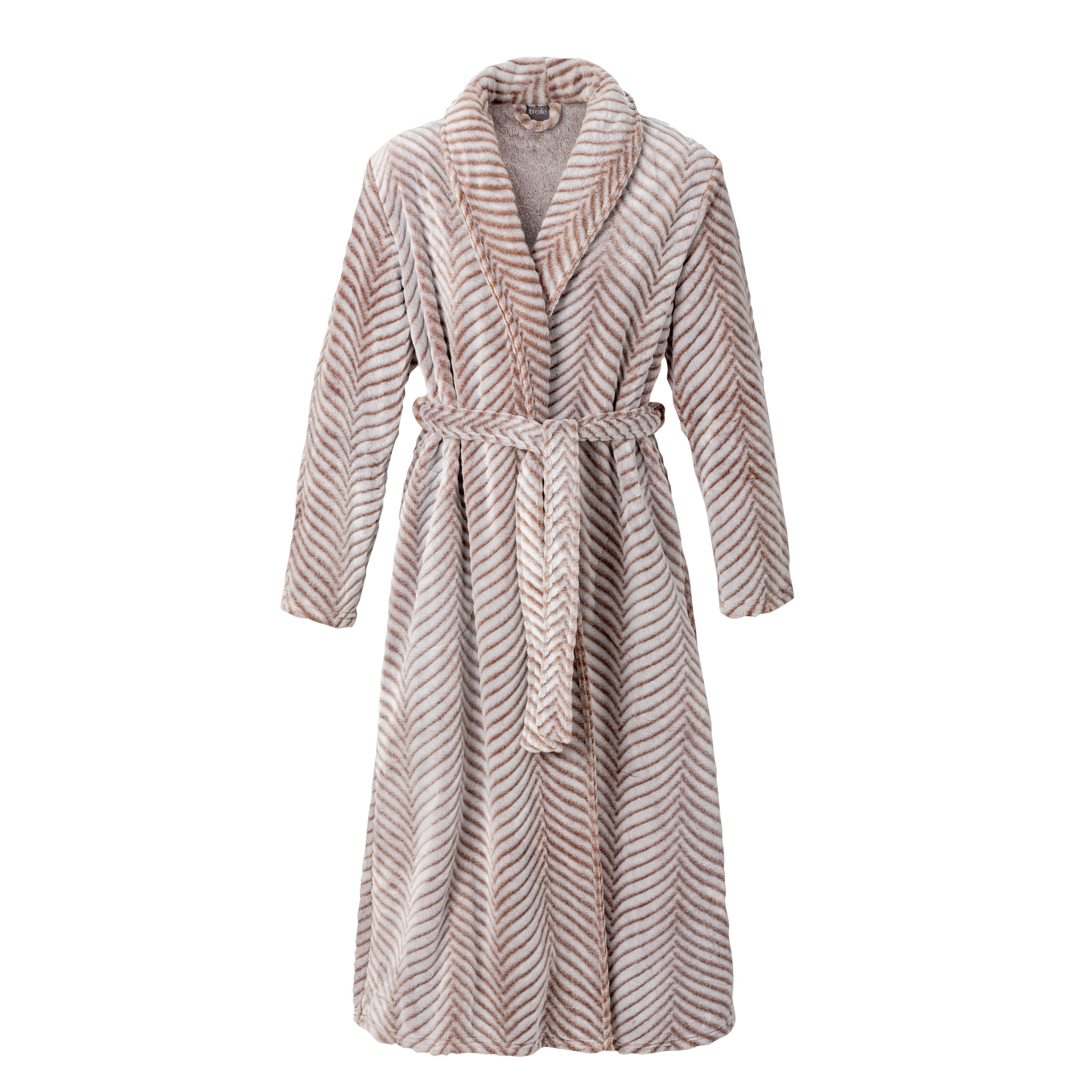 Morgonrock Fleece Brown