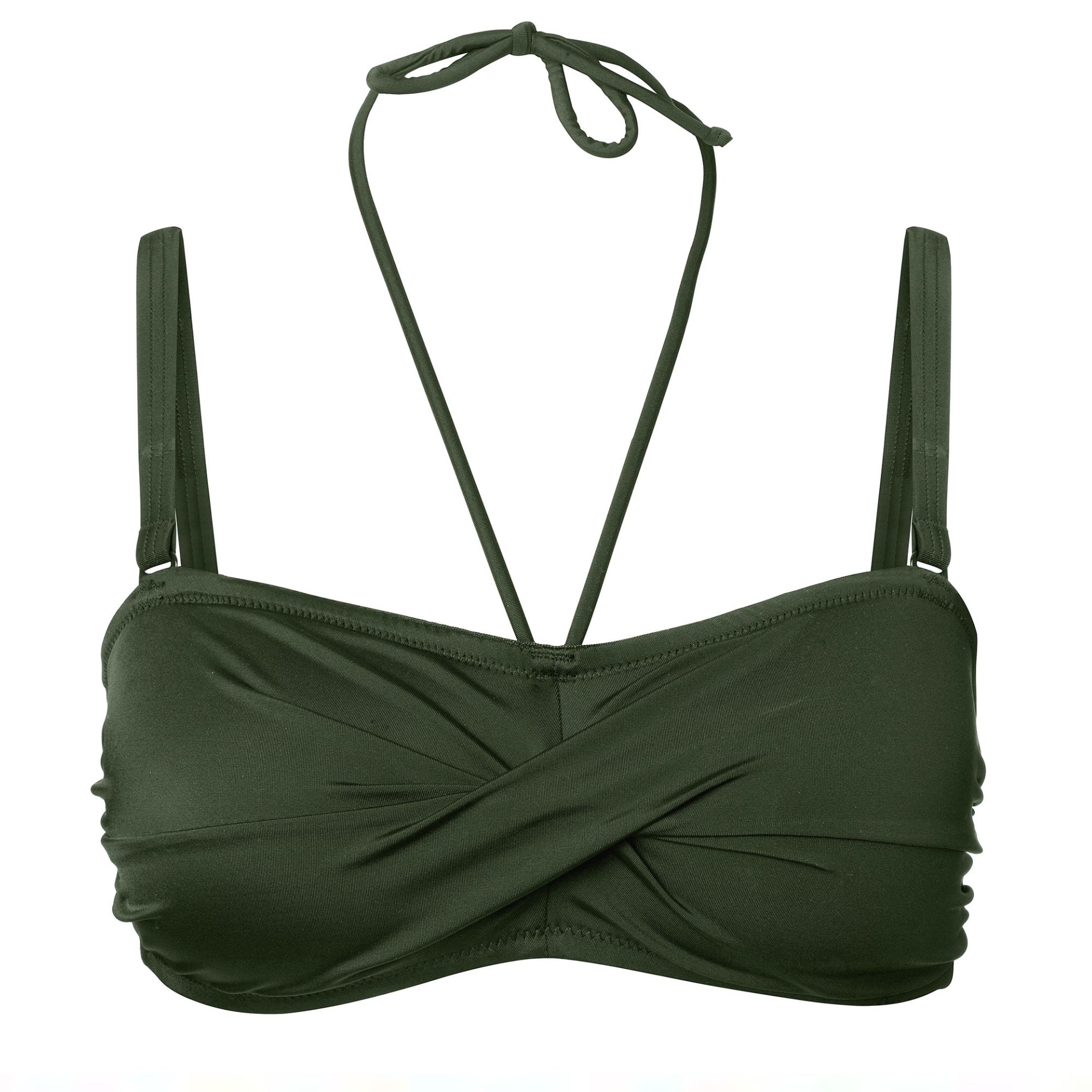 Bikini top bandeau Olive