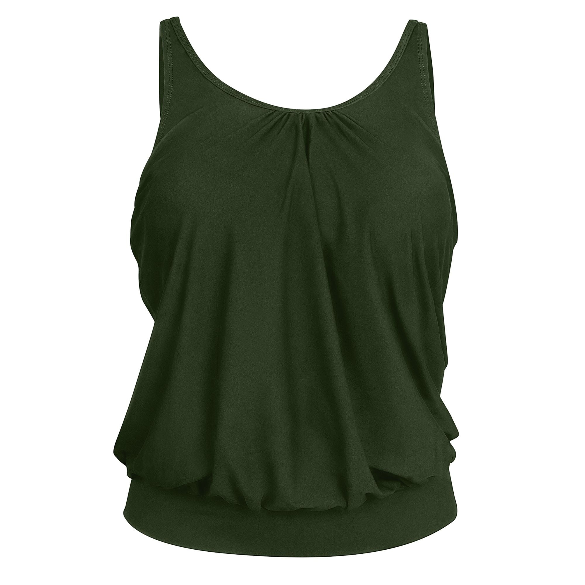 Tankini Top Olive