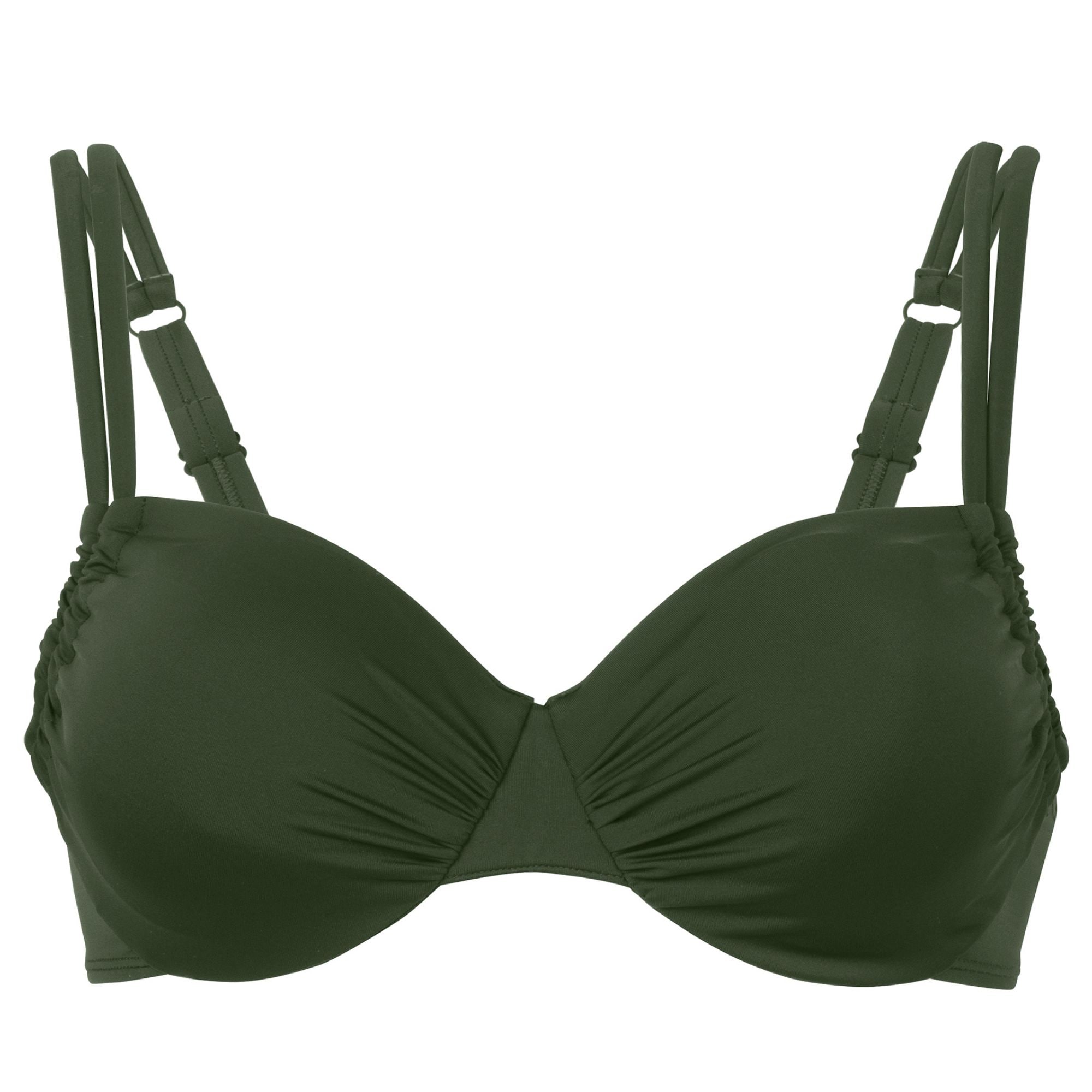 Underwire bikini Top Olive