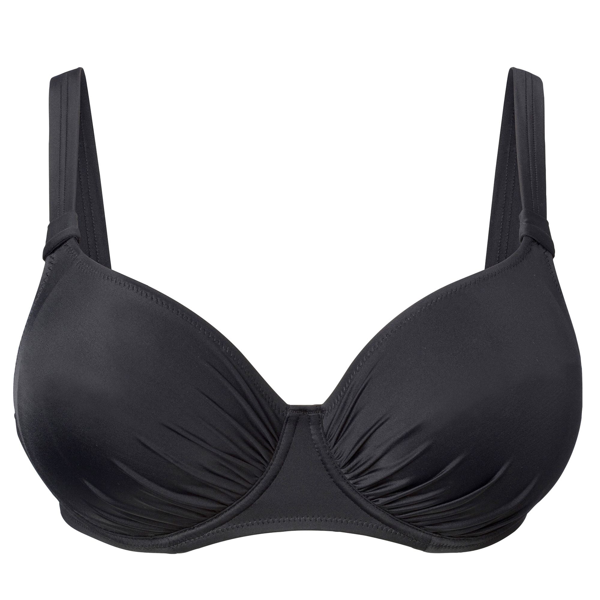 Full cup bikini top Black