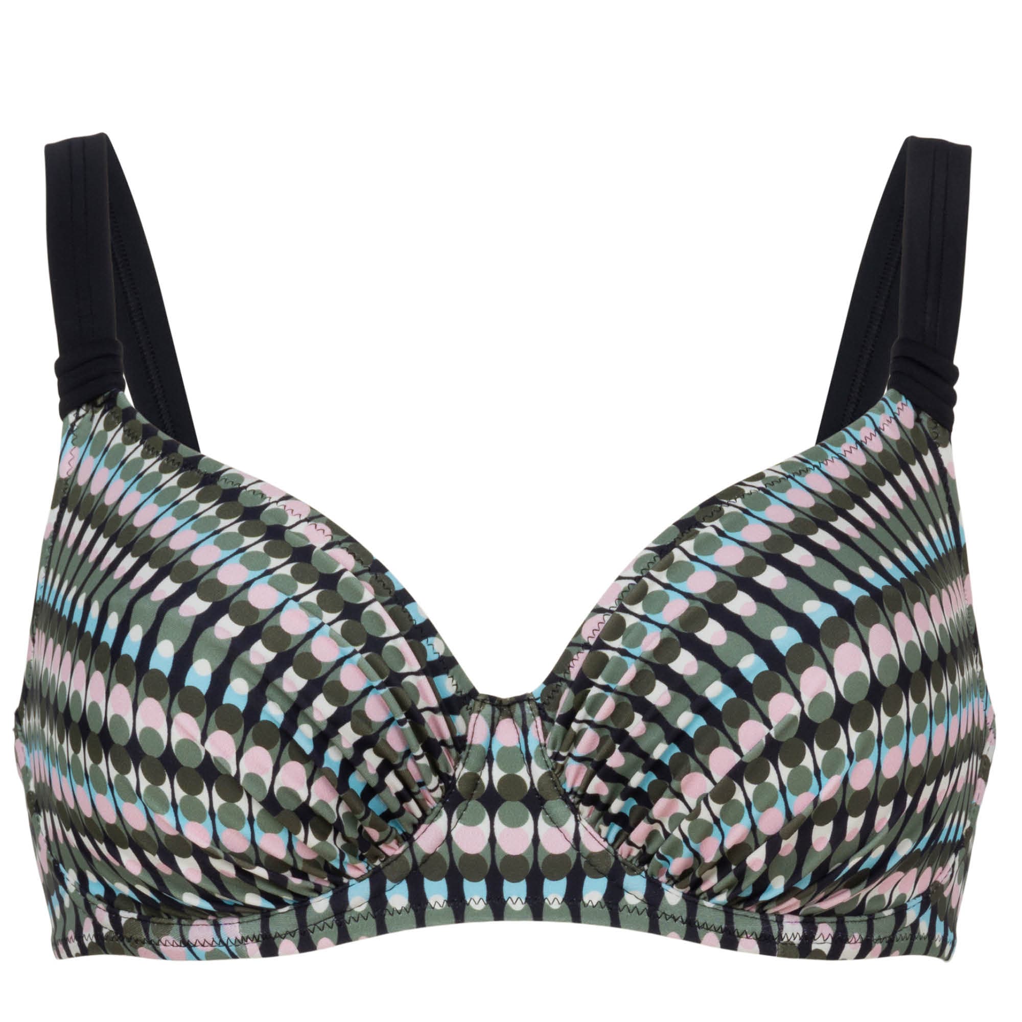 Full cup bikini top Santorini