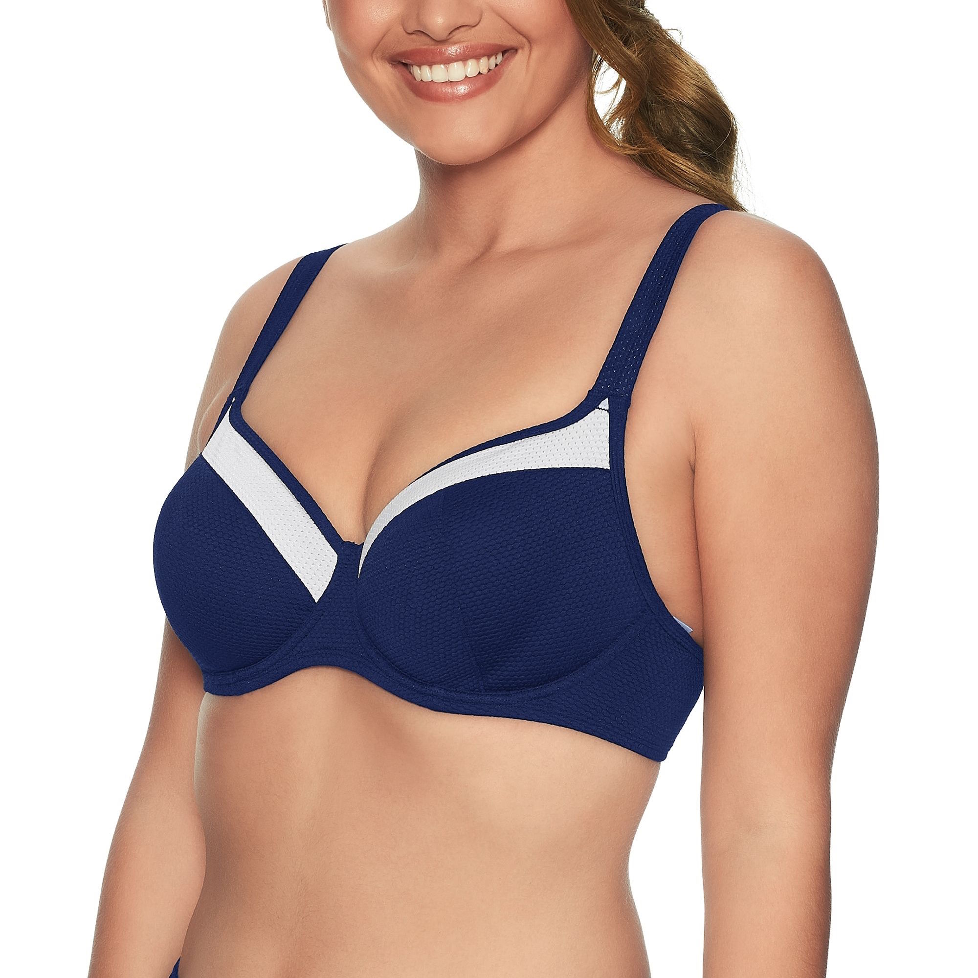 Porto Cervo Bikini Full Cup Navy-White