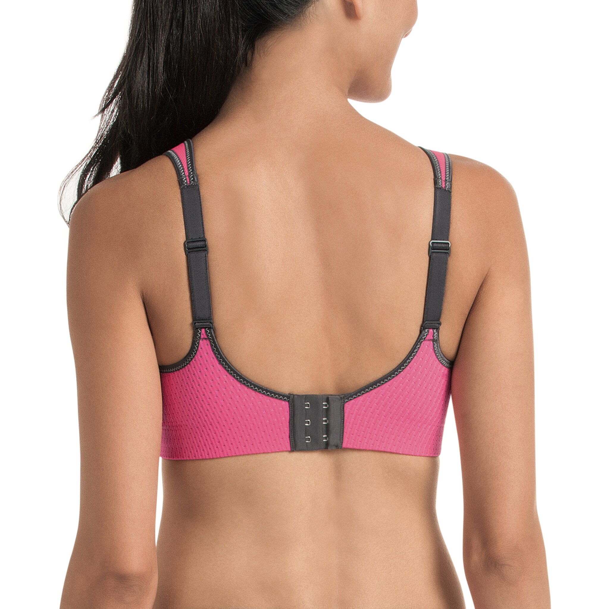 Air Control Vadderad Sport-bh Pink Anthracite
