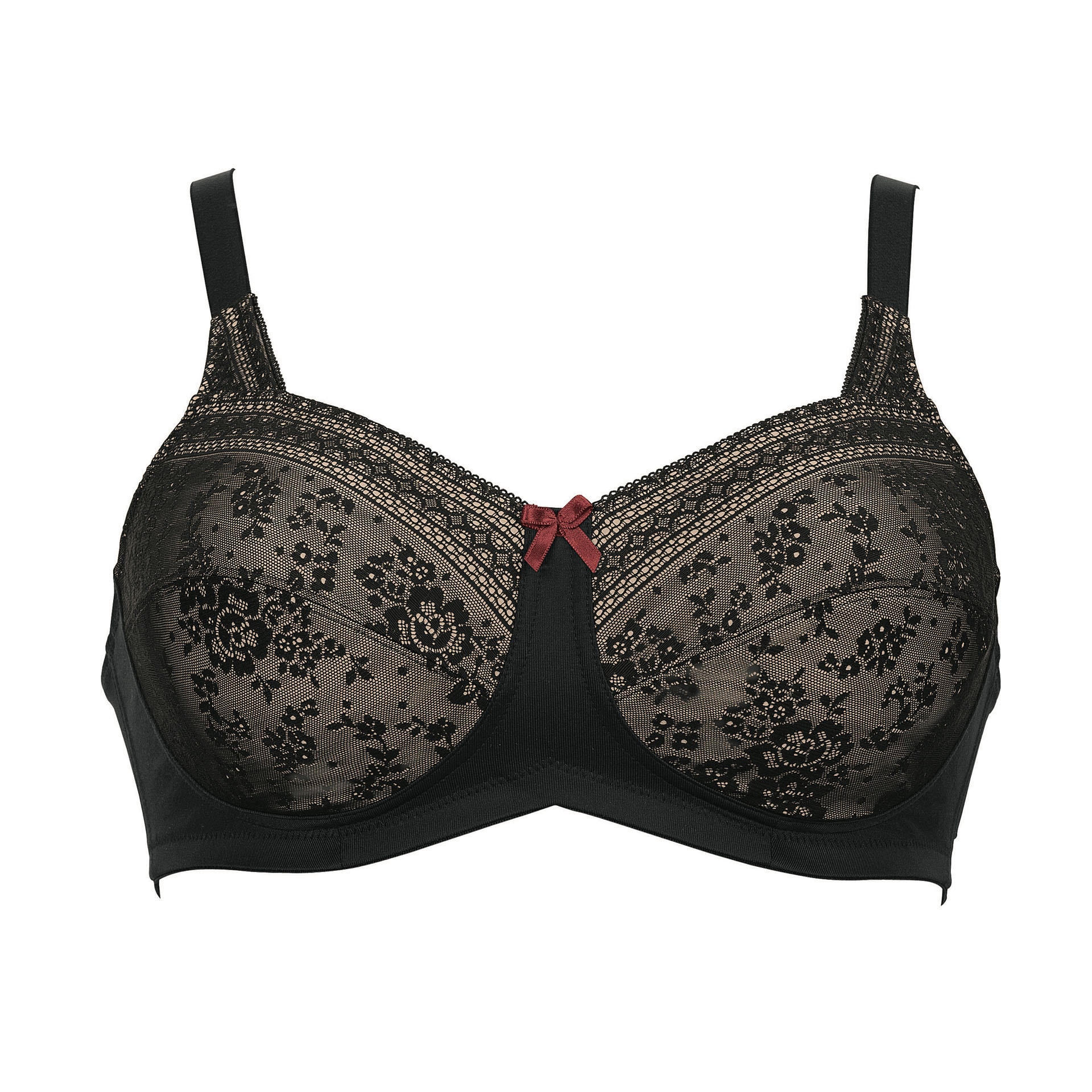 Fleur Protes Bh Utan bygel Black