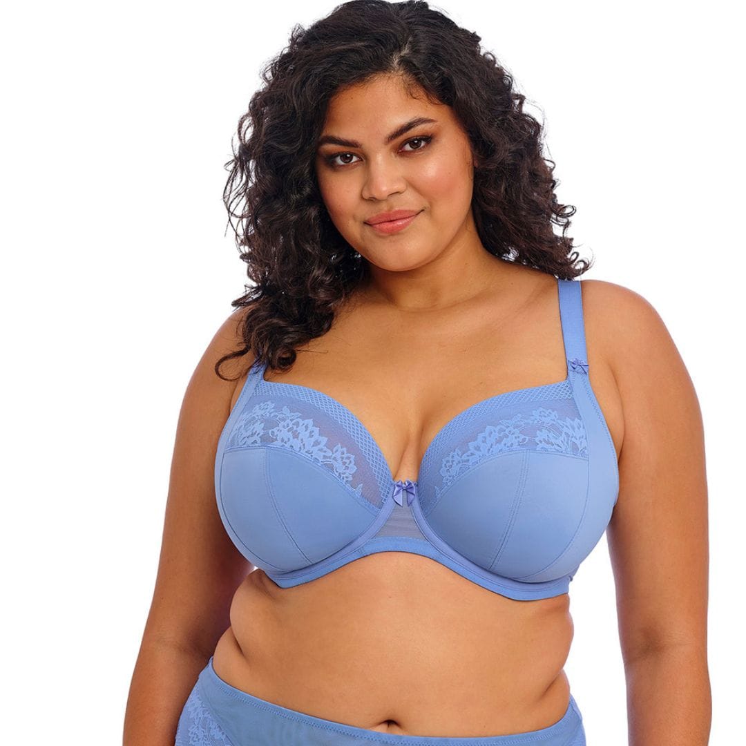 Nerina Plunge Bygel Bh Cornflower