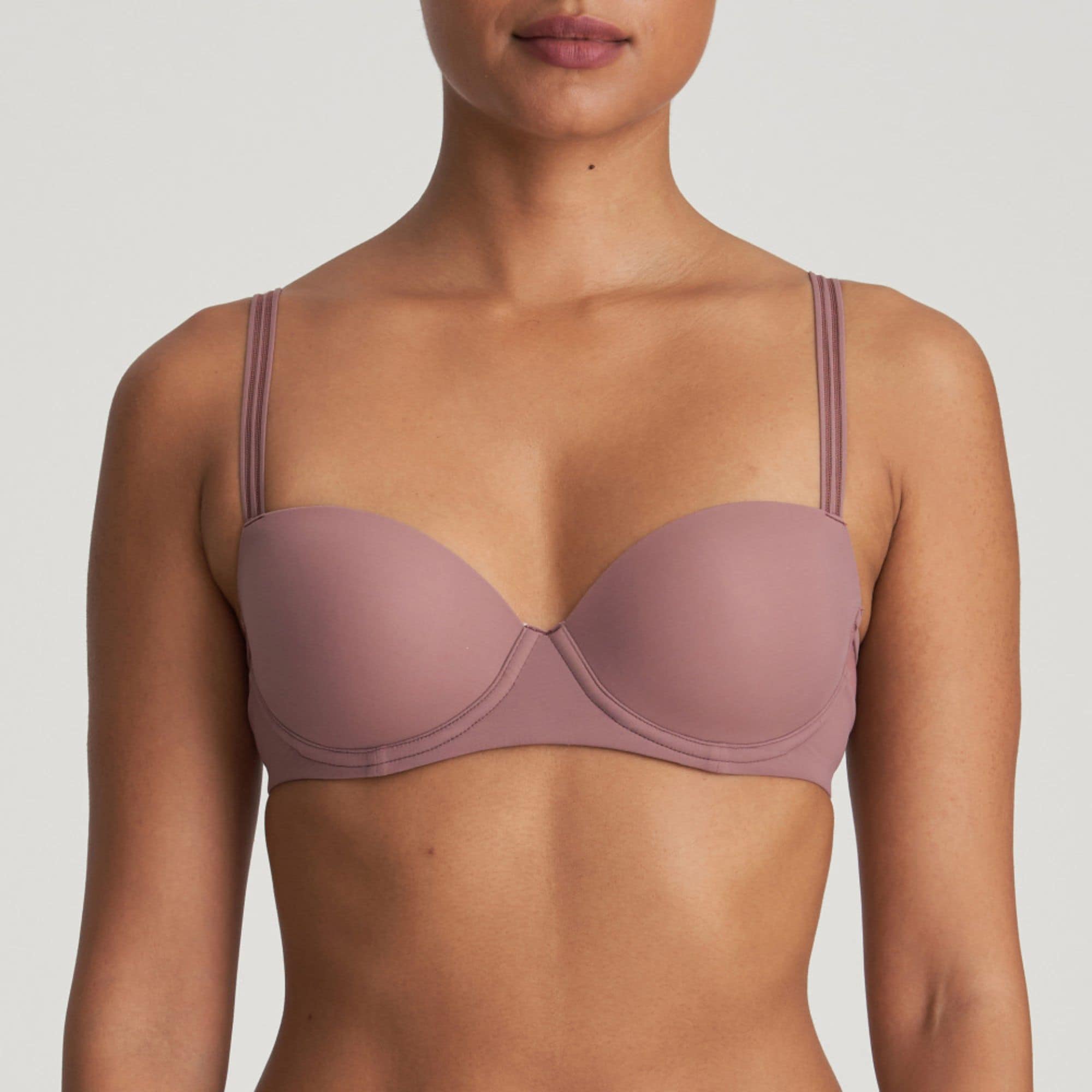 Louie Balconette Satin Taupe