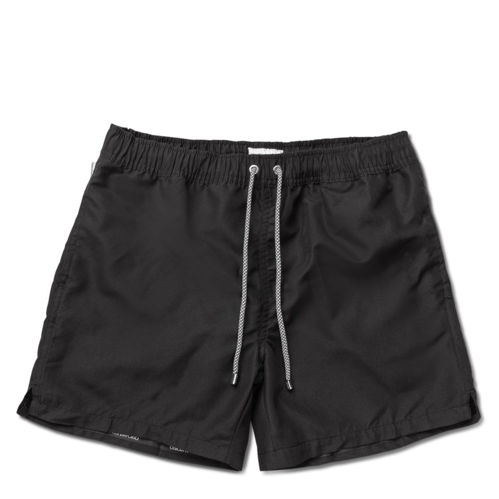 Classic Solid Badshorts Herr Svart