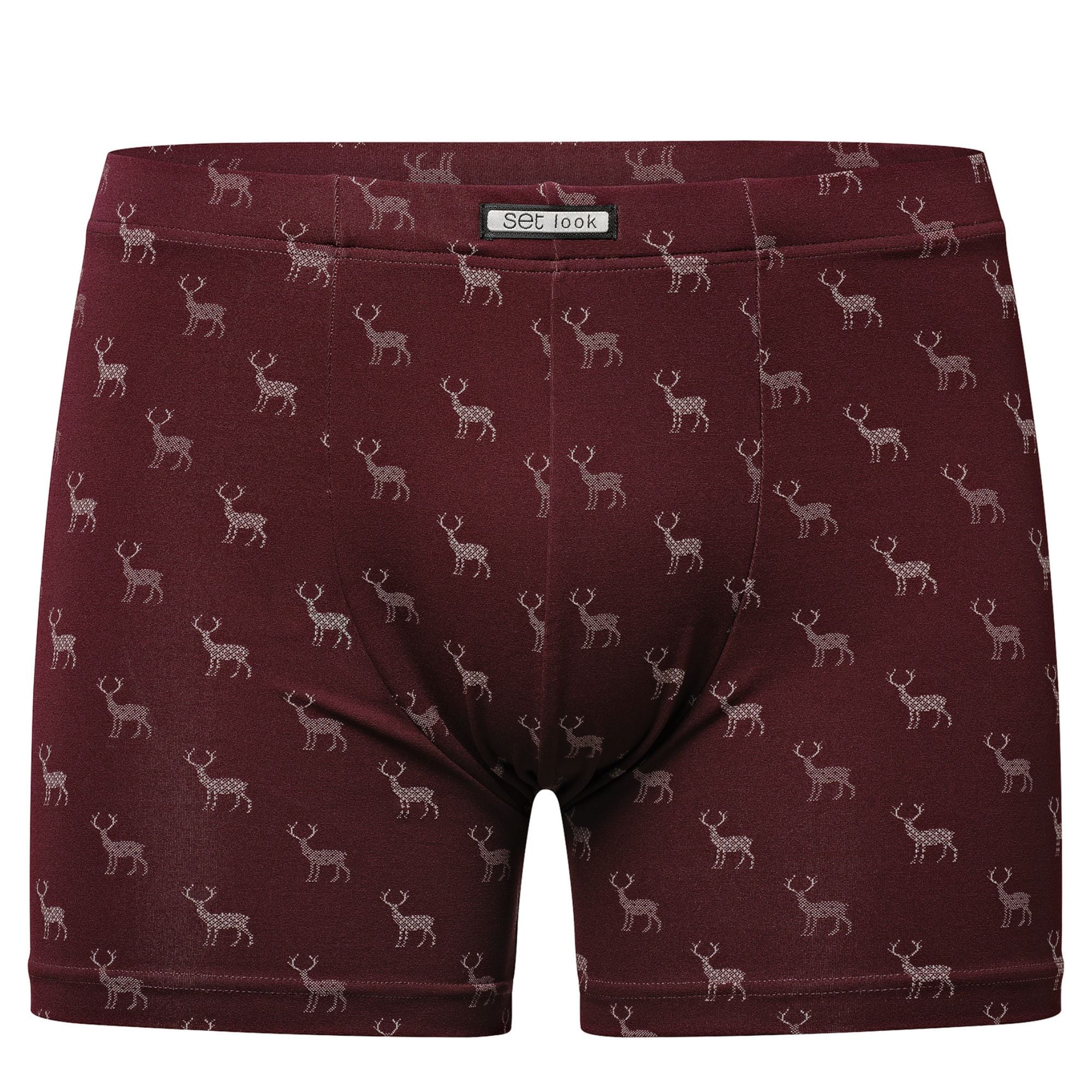 Herr Boxer Microfiber Deer Bordeaux