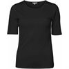 Silk Jersey T-shirt Black