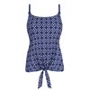 Asian Garden Tankini Blue/White