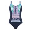 Boho Vibes Baddräkt Protesficka Night blue/print