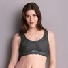 Essentials Lace Bralette Anthracite