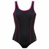 Wiona Klorresistent Baddräkt Black/Cherry