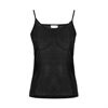 Pure Knitted Silk Top Black