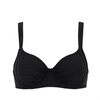 Sophia Bikini Bh Helkupa Med Bygel Svart
