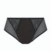Charley High Leg Brief Black