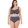 Plain Sailing Maxi Bikinitrosa Midnight Stripe
