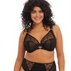 Namrah Plunge Bh Black