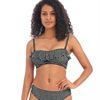 Check In Bikini Top bandeau Monochrome