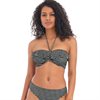 Check In Bikini Top bandeau Monochrome